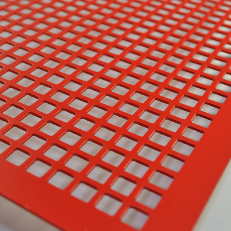 PVC Square Hole Perforated Sheet